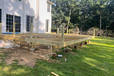 Inspiration for a deck remodel in New York