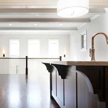 Contemporary Craftsman Great Room