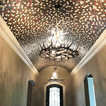 Mosaic on Entry Ceiling