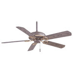 Minka Aire - Minka Aire Sundowner 54" Indoor/Outdoor Ceiling Fan, Driftwood - Features