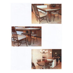 Custom fabricated tables - Dining Tables