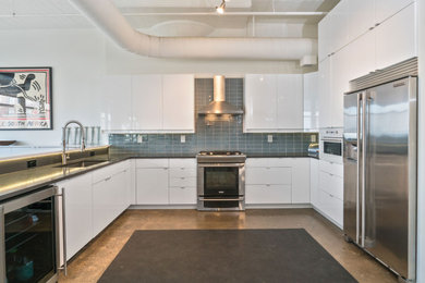 Kitchen photo in Boston