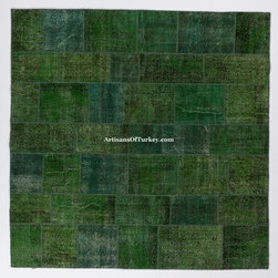 Patchwork style Up-cycled Handmade Rugs - Products