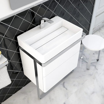 The beautiful collection of Inbani bathroom furniture from Spain.