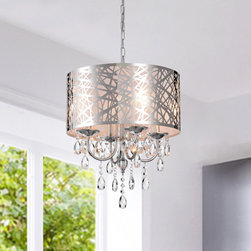 Acamas 4Light Drum Chandelier - Chandeliers