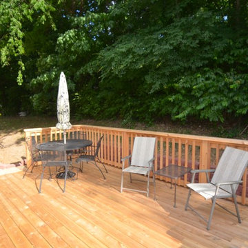 Deck/French Drain