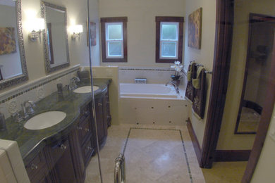 Inspiration for a large mediterranean bathroom remodel in Los Angeles