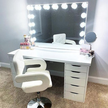 Glow Pro Vanity Mirror, White