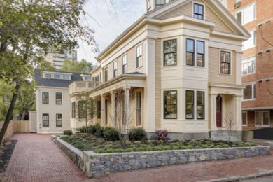 Example of a classic exterior home design in Boston