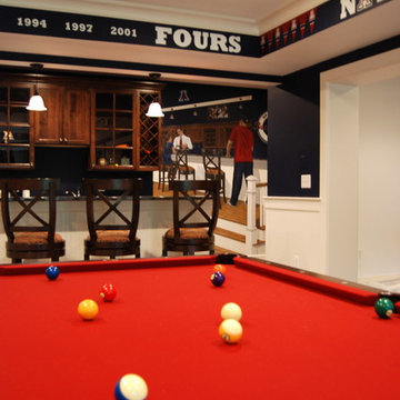 University of Arizona Sports Bar themed Mural by Tom Taylor of Wow Effects