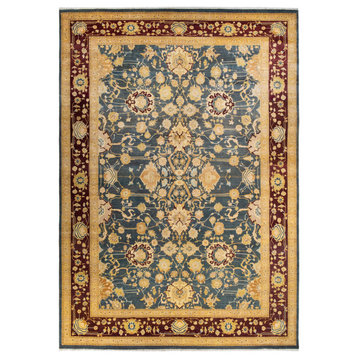 Mogul, One-of-a-Kind Hand-Knotted Area Rug Gray, 10'1"x14'4"