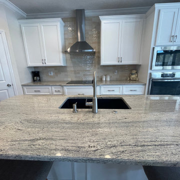 Mobile Home Kitchen Remodel Done With Cabinet Refacing