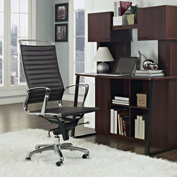 Modway Tempo Highback Office Chair - SKU: EEI-1025-BLK - Office Chairs