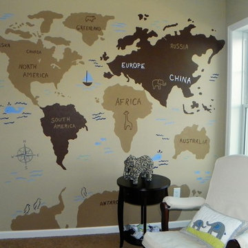 Nursery - Child's Room - Custom Mural
