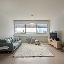 Houzz Tour: Making an All-White Apartment a Chic and Cosy Haven