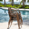 Panama Jack Set Of 4 Cafe Stackable Armchair PJO-9001-ESP-ACSET4