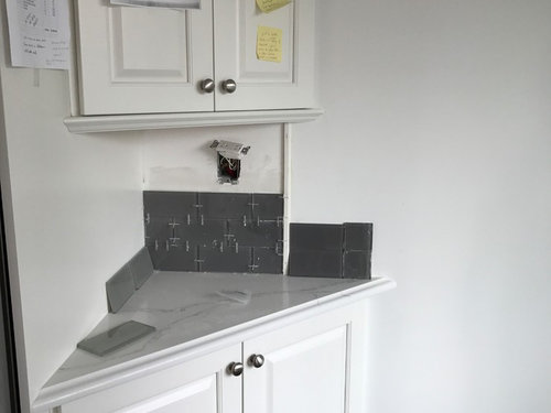 Help Where And How To End Moulding On Triangle Shaped Cabinet