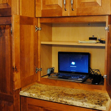 Rustic Birch Kitchen