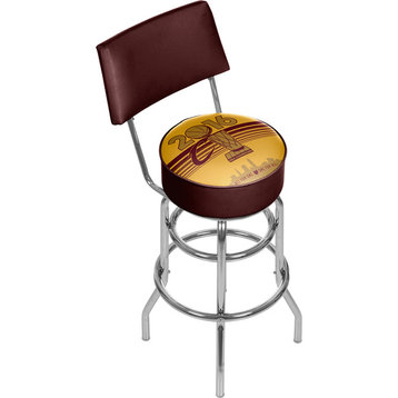 Cleveland Cavaliers 2016 NBA Chamipons Chrome Bar Stool with Back