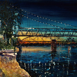Original Acrylic Landscape Paintings - Paintings