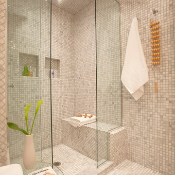 Master Bathroom Shower with spa accessories
