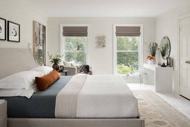 Inspiration for a bedroom remodel in DC Metro