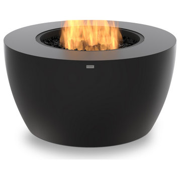 EcoSmart™ Pod 40 Concrete Fire Pit Bowl - Smokeless Ethanol Fireplace, Graphite, Gas Burner (Lp/Ng)