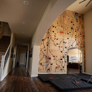 Jensen Home Custom Climbing Wall