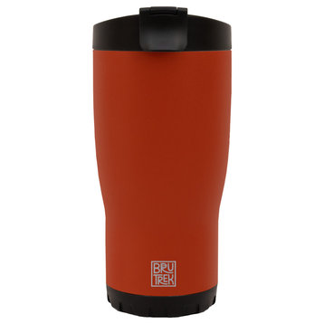 Tumbler Travel Mug With Snip and Snap Lid, Red Rock, 16 Oz