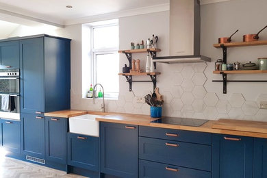 Inspiration for a classic kitchen in Manchester.