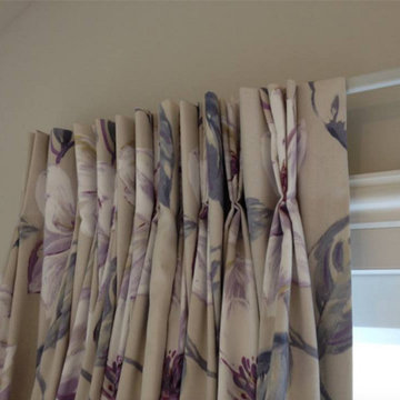 Floral window treatments
