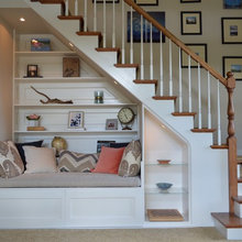under stair bench