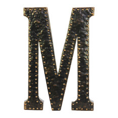 Letter M Wall Decor wall letters | houzz Letter M Wall Decor wall letters | houzz