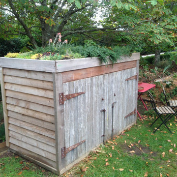 Green Roof Storage Shed