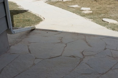 Craiger flagstone patio and walkway add on