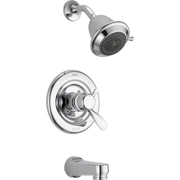 Delta Classic Monitor 17 Series Tub and Shower Trim, Chrome, T17430