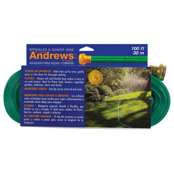 Andrews 10-12349 Sprinkler Hose, 100', Vinyl