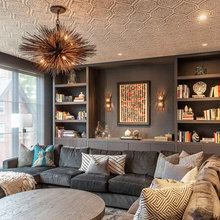Family Room Bookshelves