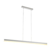 Contemporary Modern Linear Pendant LED Office Light Fixture, Cool White