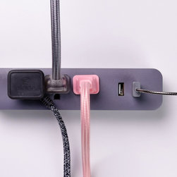 Designer Series 6-ft 3-Outlet White USB Surge Protector Power Strip - Extension Cords And Power Strips
