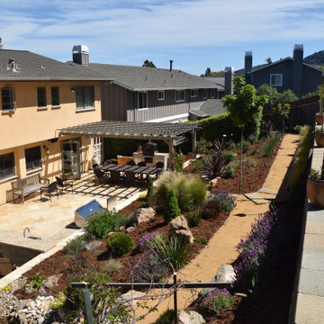 Mediterranean Backyard Transformation - Tiburon, CA