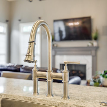 Buckhead Kitchen and Powder Bath