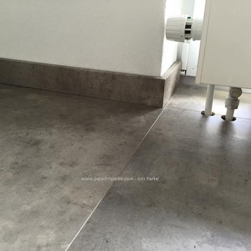 Cilalı Mat Beton Laminat Parke
