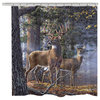 Deer Time Shower Curtain