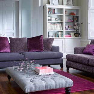 Inredning av ett modernt vardagsrum