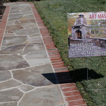 Front entrance & Walkway