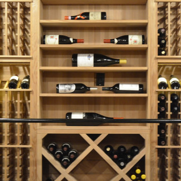 Double Level Wine Cellar in Amagansett, NY