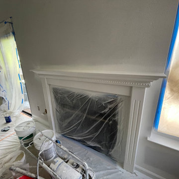 Condo Facelift, paint, smooth ceiling, can lights