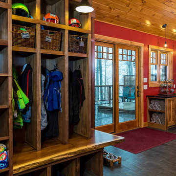 Landing At Loon Home Entry Area/Laundry Room Remodel