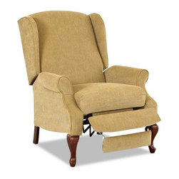 Klaussner Annie Kelp High Leg Recliner - Recliner Chairs